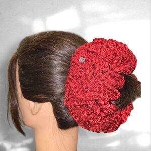 Elegant Red Hair Jumbo Scrunchie